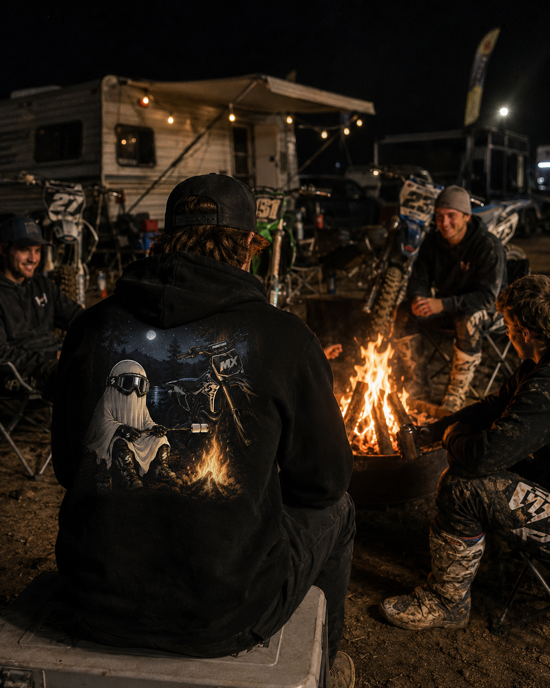 Phantom MX Hoodie — Campfire Edition