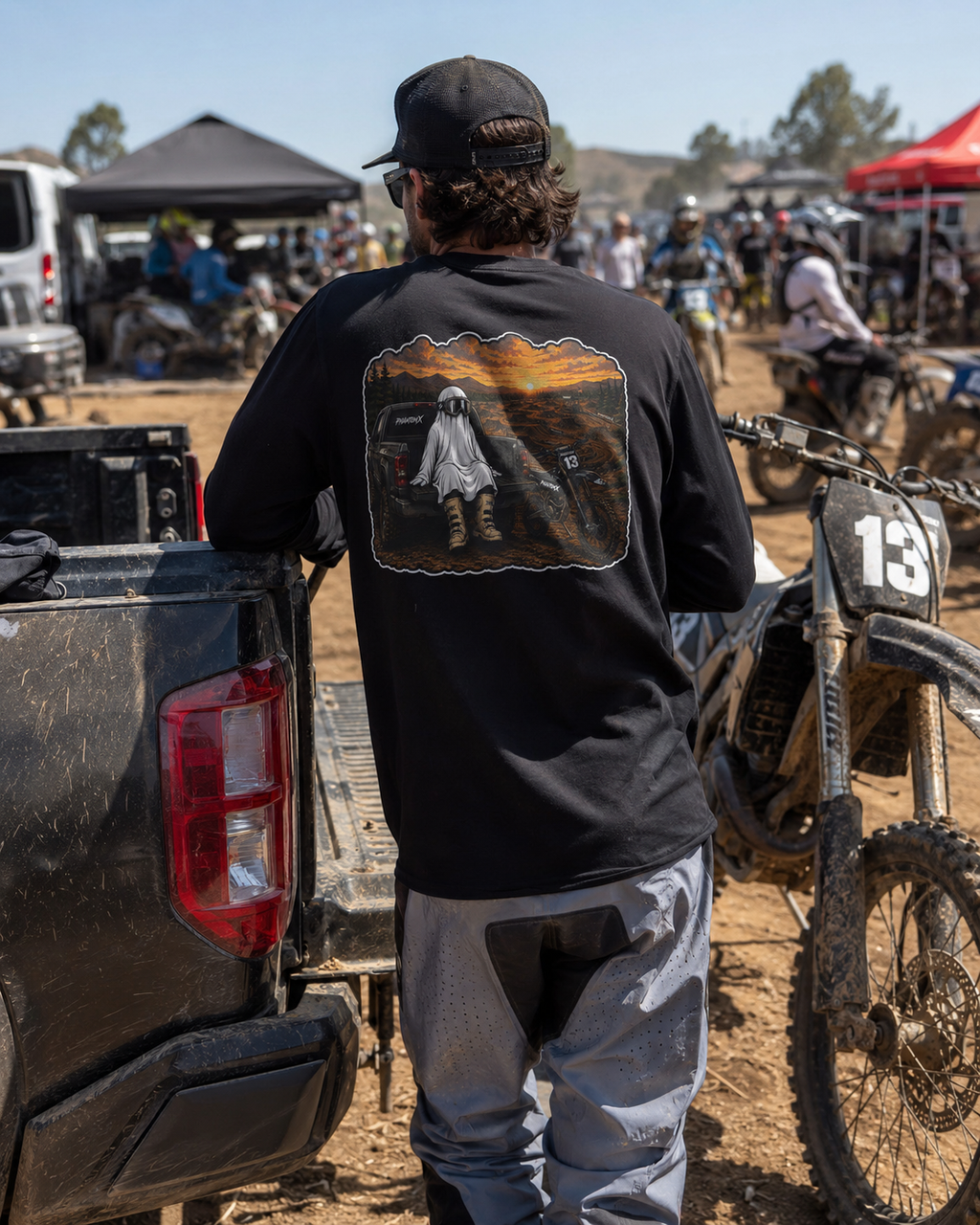 Phantom MX Long Sleeve — Track Dayz