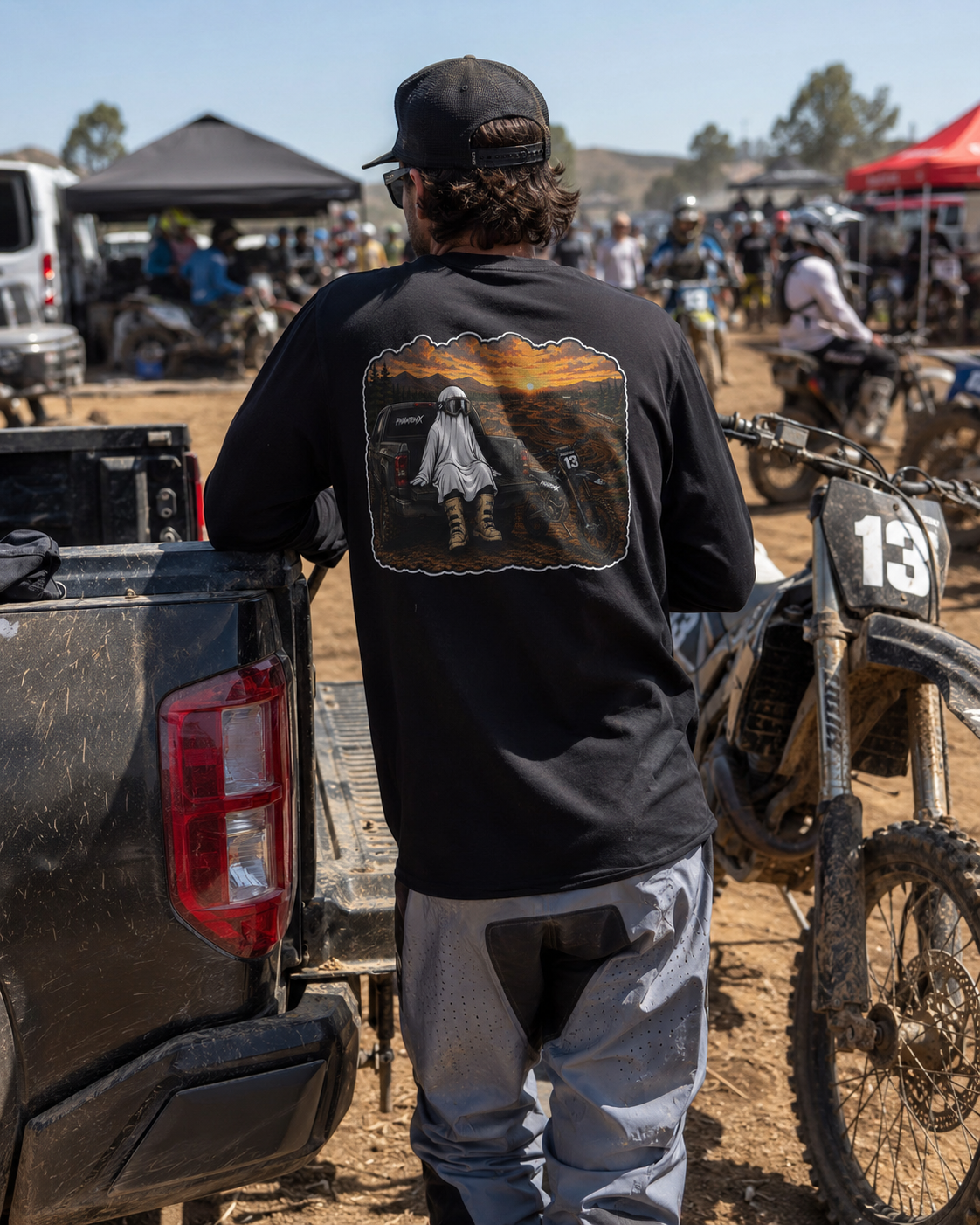 Phantom MX Long Sleeve — Track Dayz