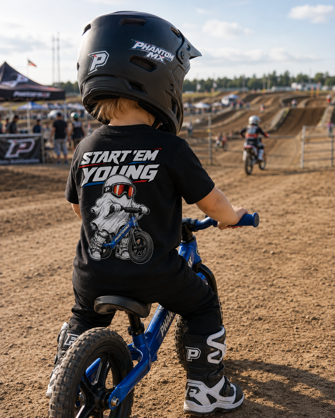 Phantom MX Toddler Tee - Start ’Em Young